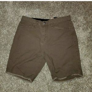 Brown Shorts: Volcom Size 33